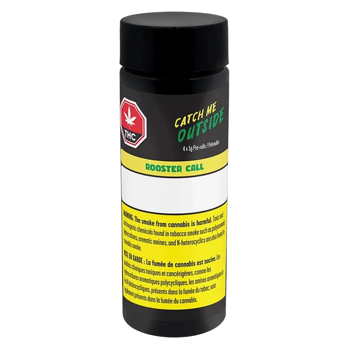 Catch Me Outside 4 g Rooster Call PR 4 x 1 g Pre-Rolls