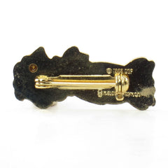 Vintage 1983 Rose Petal Place enamel pin