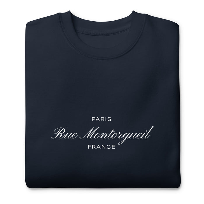 Rue Montorgueil Paris Sweatshirt Navy