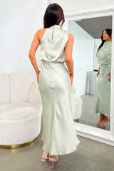 Santorini Maxi Dress - Sage