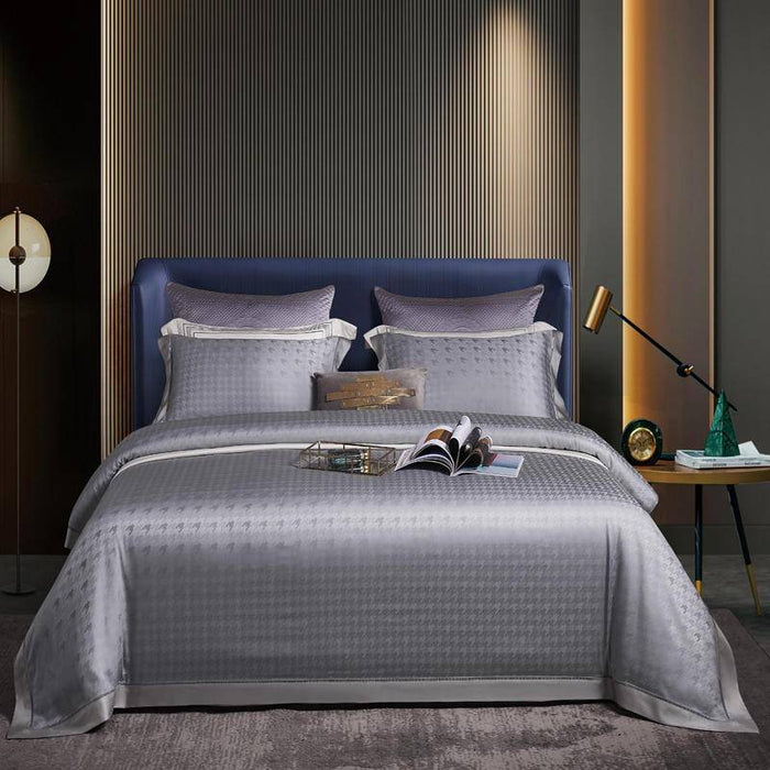 Scottish Houndstooth Bedding Set - Luxurious & Chic Home Textile