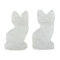 white selenite cats