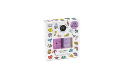 Set of 2 Nail Polishes + 1 Nail Sticker- Assorted