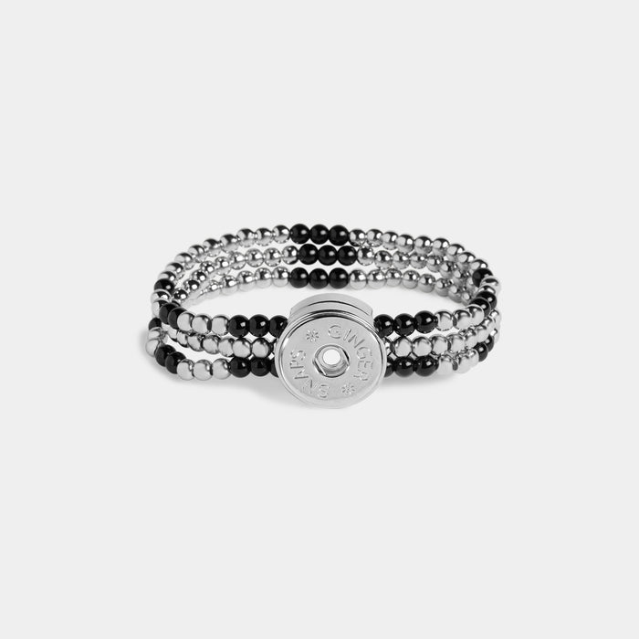 Shay Stretch Bracelet - Silver
