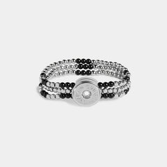 Shay Stretch Bracelet - Silver