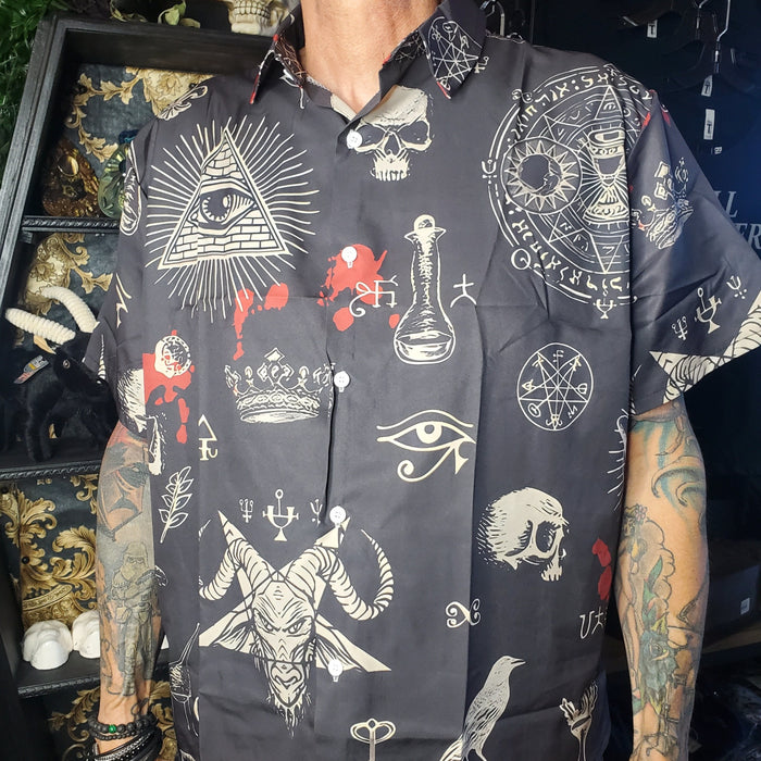 Sigils Button Up Shirt