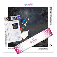 Silent Night Diamond Painting Kit-40x40cm (16x16 in)-Heartful Diamonds