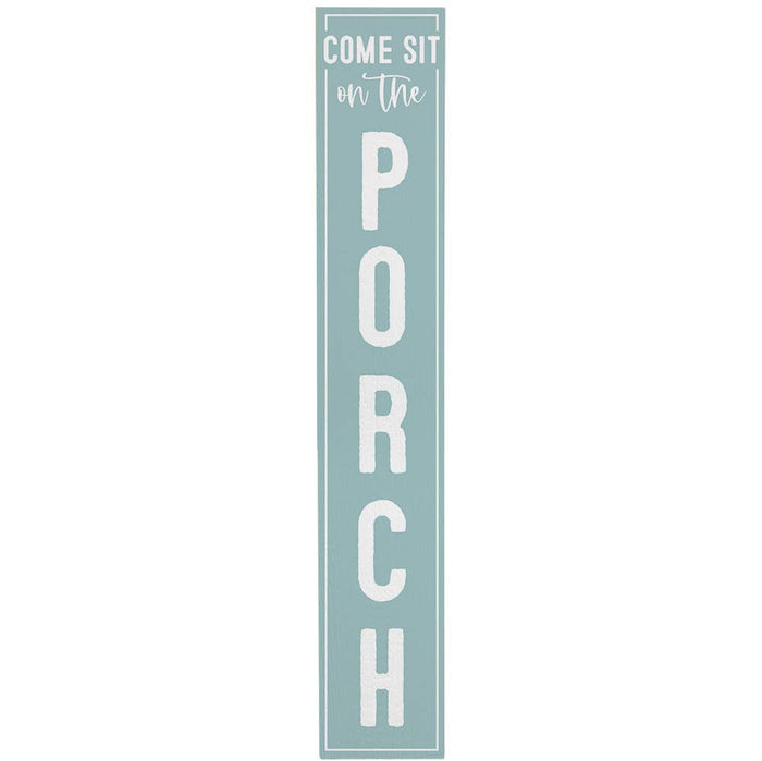 Sit On Porch Blue - Porch Boards