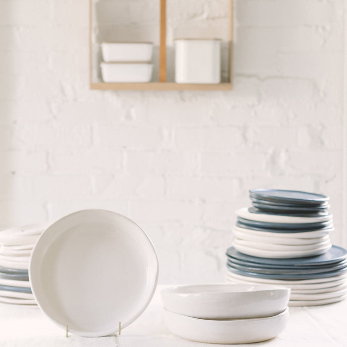 Slab Stoneware Handmade Dinnerware