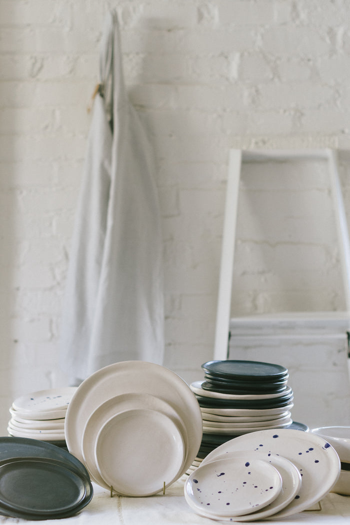 Slab Stoneware Handmade Dinnerware
