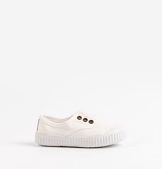 Slip on Canvas Shoe, Blanco/White