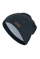 Slouch-Beanie Melange Gr. 49 marine | Sterntaler