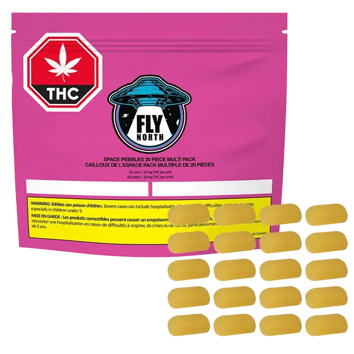 FLY NORTH 20 pack Space Pebbles Gummies Edibles