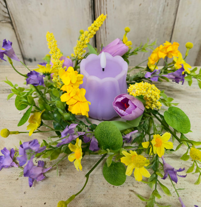 Spring Radiance 4.5in Candle Ring