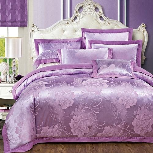 bedding set 5 / Bed sheet style / Queen size 4pcs