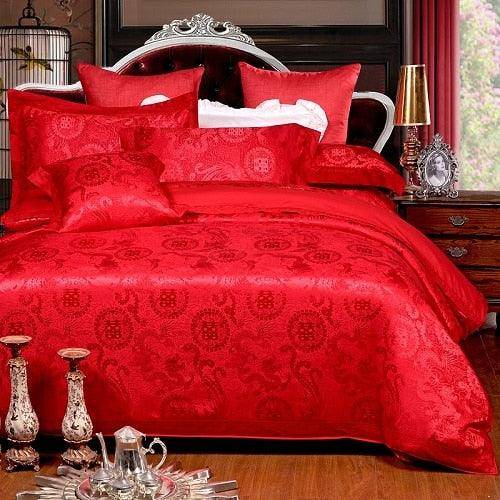 bedding set 8 / Bed sheet style / Queen size 4pcs