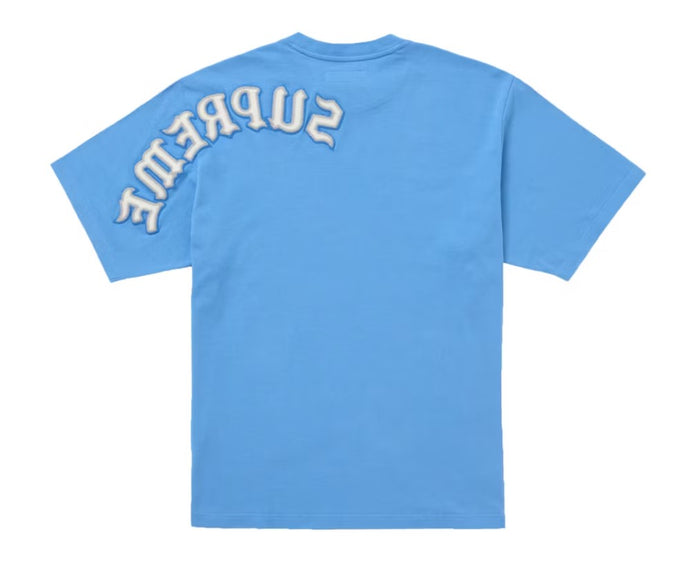 Supreme Brushed Arc S/S Top Light Royal