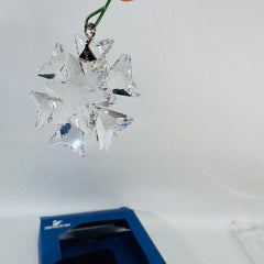 Swarovski Crystal Poinsettia Ornament Small Star #905210 – Retired Austria