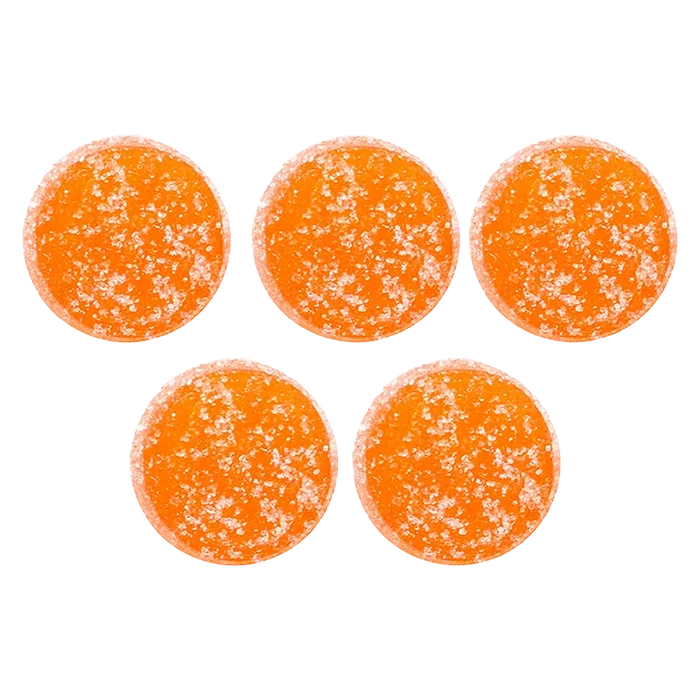 Leisure Club 10 pack Tangerine Splash Live Rosin Gummies Edibles