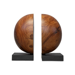 Teak & Noir Bookends: Available at City Home PDX