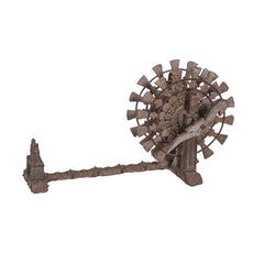 Teak Spinning Wheel: Available at City Home PDX