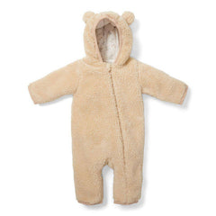 Teddy-Strampler Baby Bunny, Sand | Little Dutch