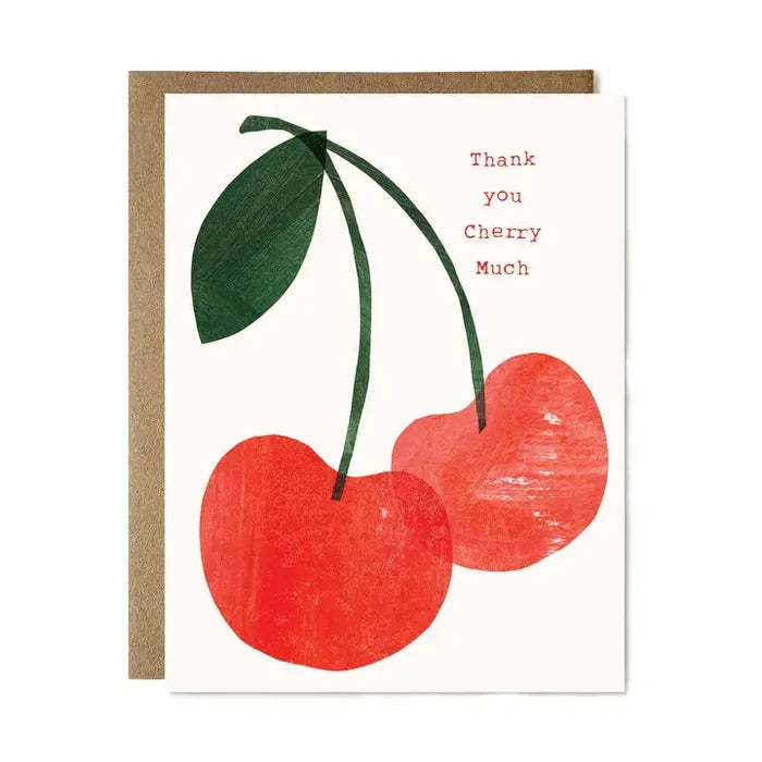 Thank You Cherry Much Card