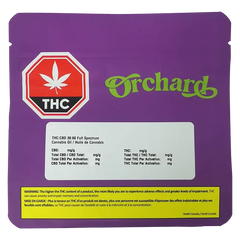Orchard 30 ml THC:CBD 30:60 Full Cannabinoid Spectrum Oil Oils & Caps