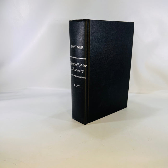 The Civil War Dictionary by Mark Mayo Boatner 1962 David McKay Company Inc Vintage Book