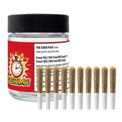 Overtime 10 g The Crew Pack PR 20 x 0.5 g Pre-Rolls
