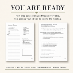 The Diary of a Young Girl Book Club Kit | 78-Page Printable PDF | Discussion Questions, Host Checklist, Games, and More | Color and Black and White Versions Included