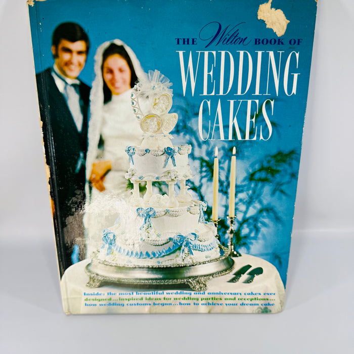 The Wilton Book of Wedding Cakes — 1971 First Edition | Vintage Cookbook | Hardcover