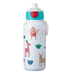 Trinkflasche Pop-Up 400 ml - Animal Friends | Mepal