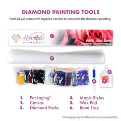 Battle Scars-Diamond Painting Kit-Heartful Diamonds