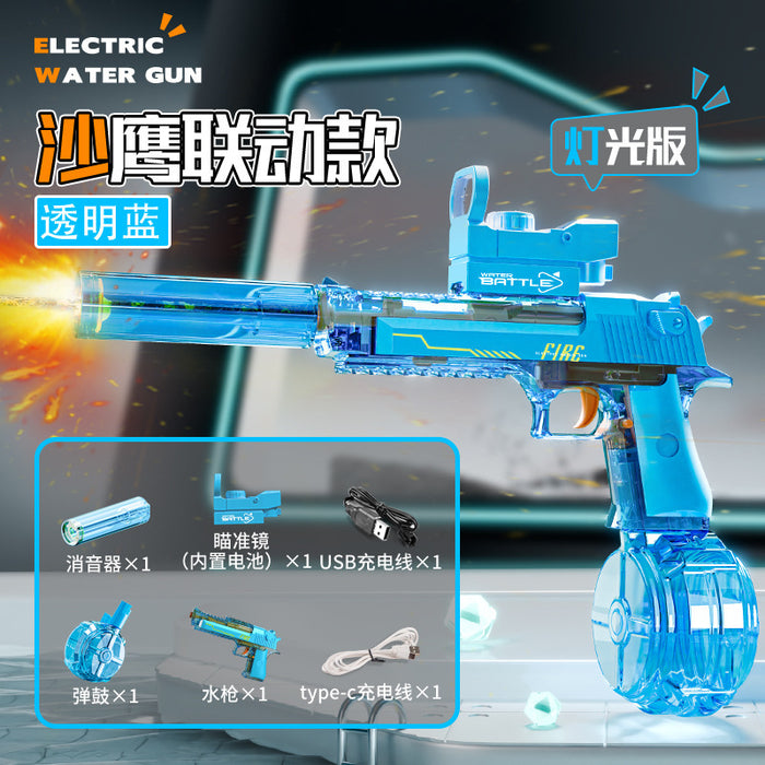 TT00202 LED မီးလင်းတဲ့ ‌ရေပြွတ်သေနတ်