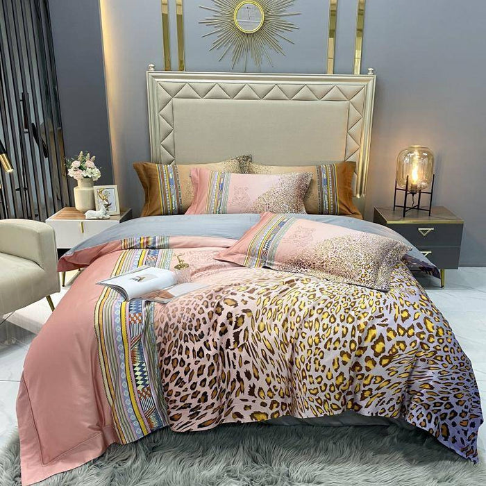 Color 7 / Flat Bed Sheet / Queen size 4Pcs