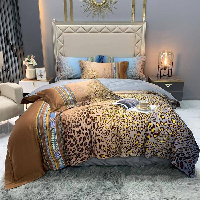 Color 8 / Flat Bed Sheet / Queen size 4Pcs