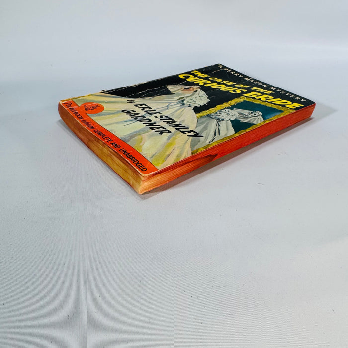 Vintage 1942 Perry Mason Paperback Mystery — The Case of the Curious Bride — Erle Stanley Gardner | Pocket Books No. 77, Classic Detective Fiction