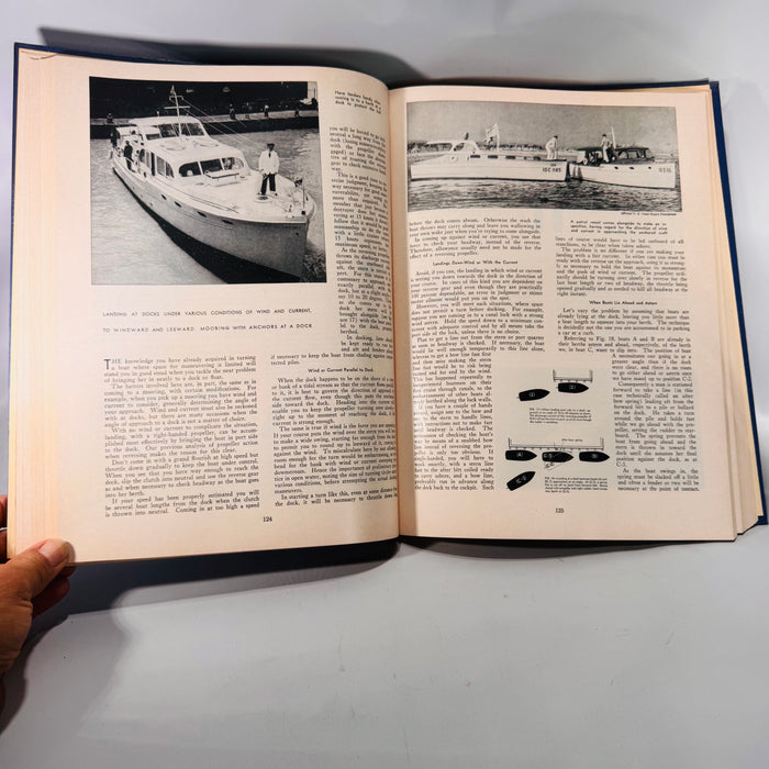 Vintage 1954 Piloting, Seamanship & Small Boat Handling by Charles F. Chapman | Illustrated Boating Navigation Manual