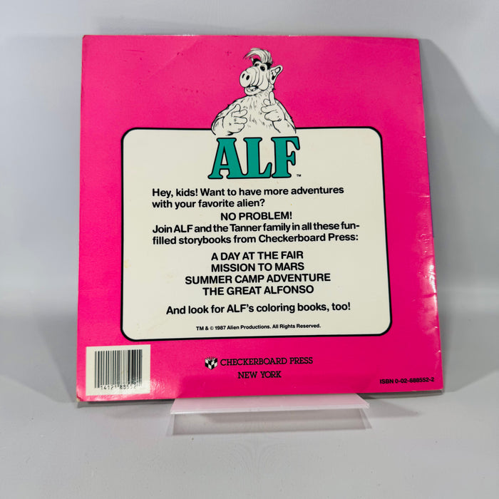 Vintage ALF Mission to Mars (1987) — Robert Loren Fleming | Ken Kimmelman Illustrated, TV Tie-In Children’s Sci-Fi Humor Picture Book