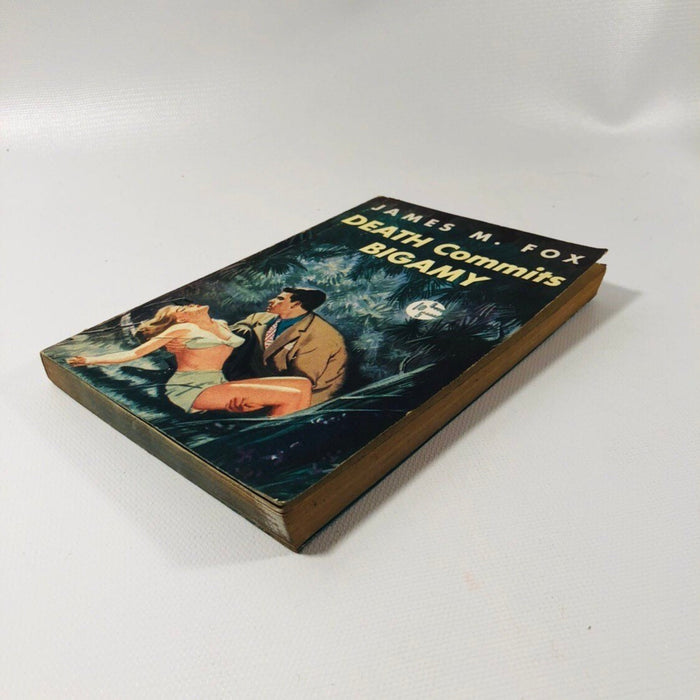 Vintage  Graphic Book Death Commits Bigamy by James M. Fox 1949
