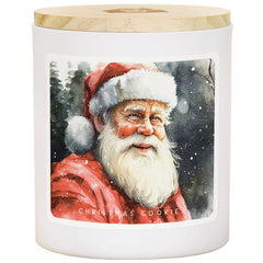 Watercolor Santa - COO - Candles