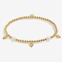 White Pearl Stacks Of Style Bracelet Set of 2