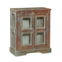 Wooden Cabinet with Glass-Style C: Product View