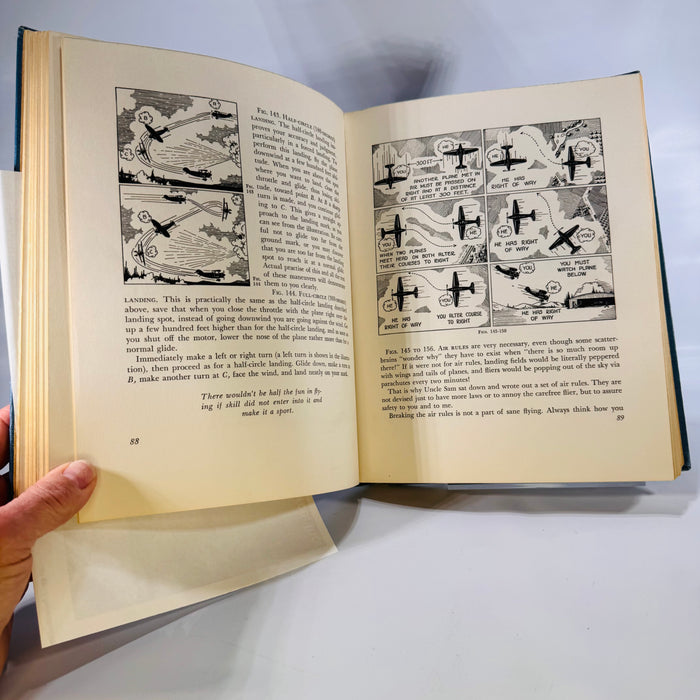 Youg Wings: An Aviation Book by Assen Jordanoff (1939), Funk & Wagnalls Company, Hardcover